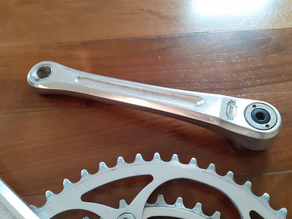 Pédalier Shimano 600 Arabesque Vintage – Triple 52/45/39, 170 Mm, Auto-extractible (Japon)