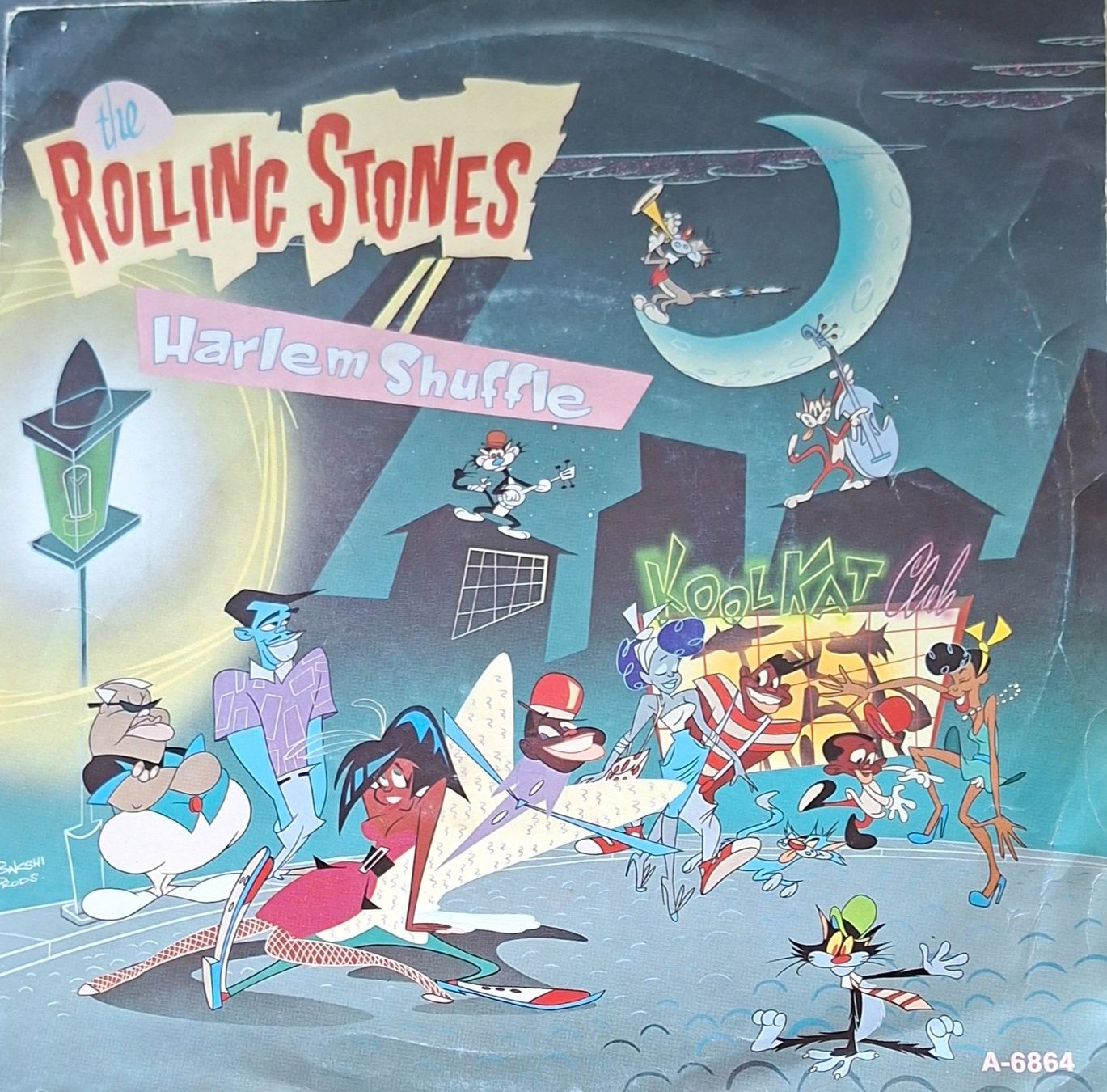 Dischi in vinile: Vinyl-Single Rolling Stones - Harlem Shuffle – Usato da Langenthal venduto da Modo39