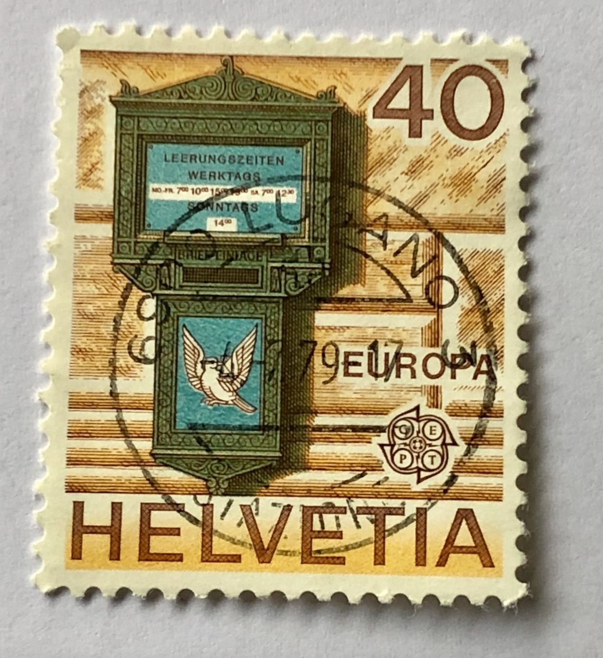 Tous les timbres: CH Briefmarken GESTEMPELT  Lugano – D'occasion à Aarau par Billa007
