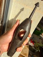 antike Wal-Harpune Fischerhaken Scrimshaw Pottwal
