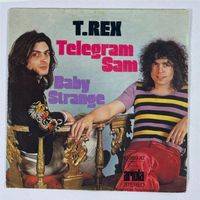 Single: T. REX - Telegram Sam (1972)
