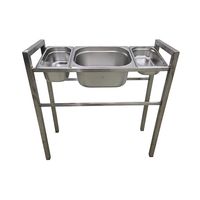 Aufsatzbord Edelstahl 4x GN 1/3 -  Premium Qualität
