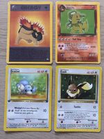 Pokémon Sammelkarten Konvolut 4 Stück alles 1. Edition 🔥