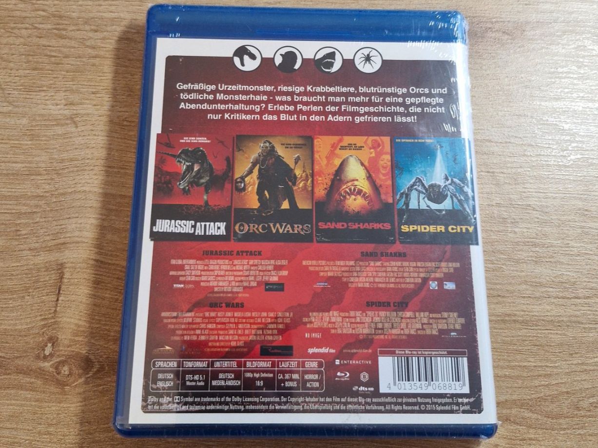 Tutti i DVDs: Creature Feature Selection (4 Filme) NEU OVP – Nuovo e nell'imballaggio originale da Pfungen venduto da Whitie 1
