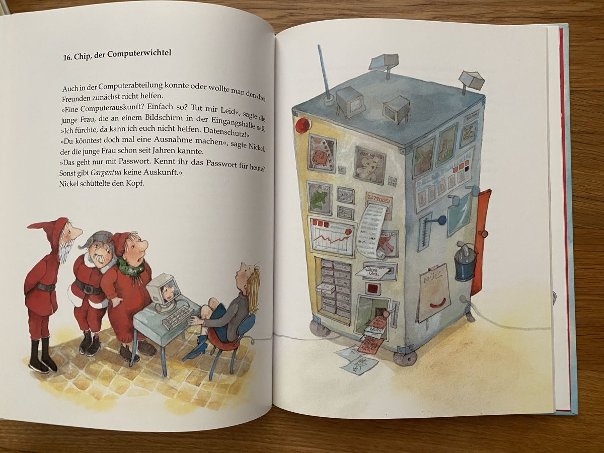 Libri: Rufus und die Weihnachtsmänner - 24 Kapitel – Usato da Muttenz venduto da Bugijeta 4