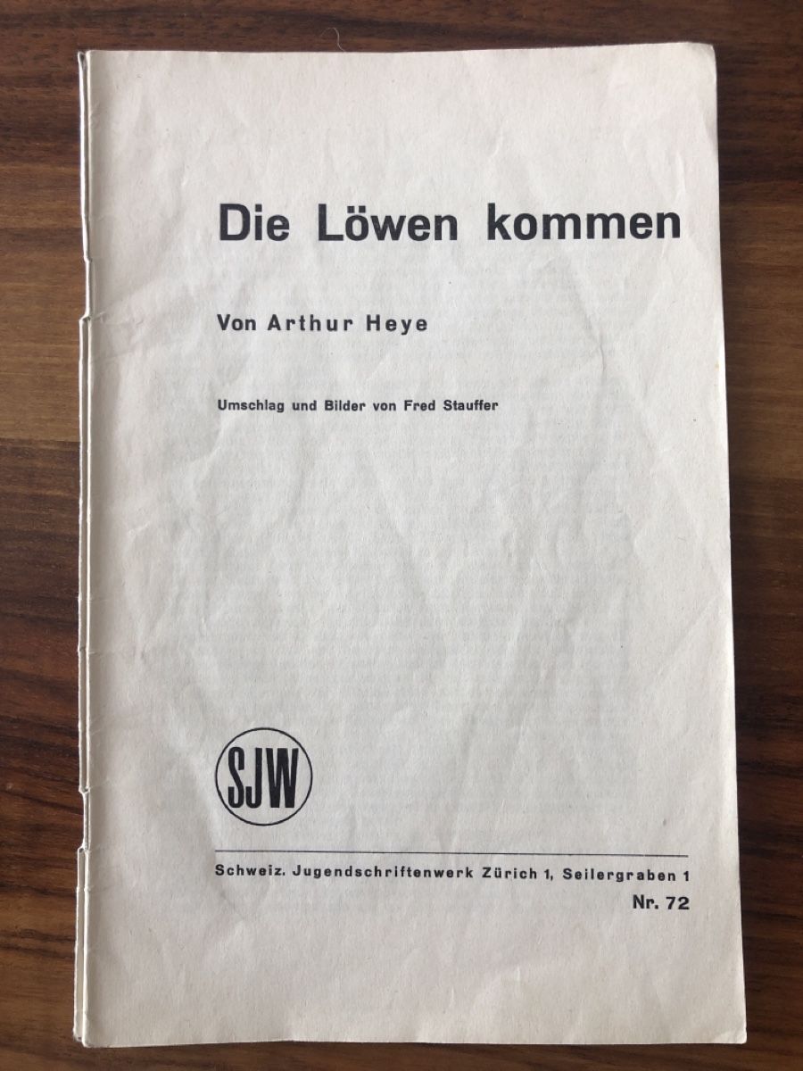 Zeitschriften & Magazine: SJW Heft Nr. 72 – Gebraucht aus Niederneunforn von Maralisa 1
