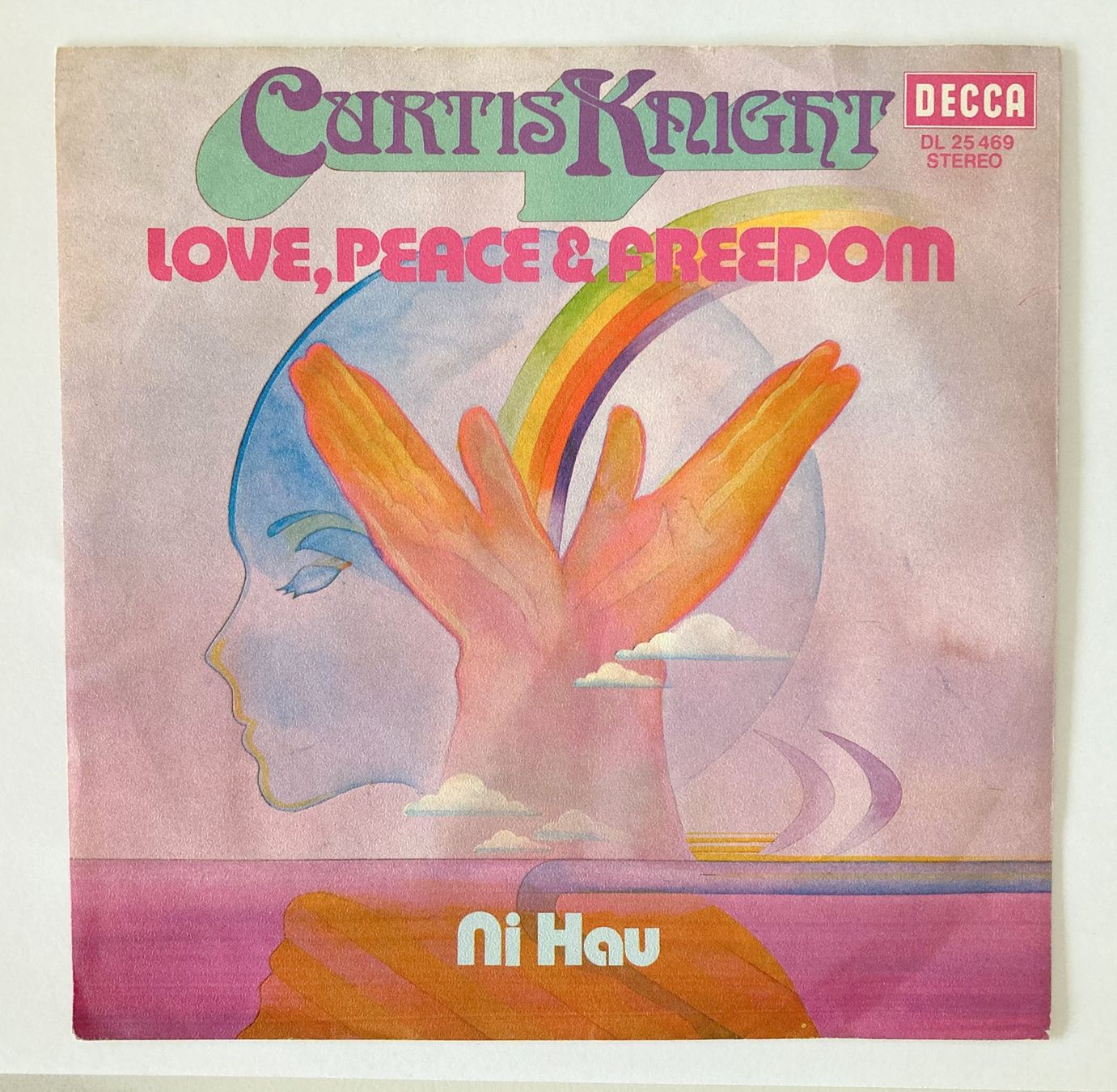 Vinyles: CURTIS KNIGHT - LOVE, PEACE & FREEDOM – D'occasion à Bottens par hotter-than-hell 1
