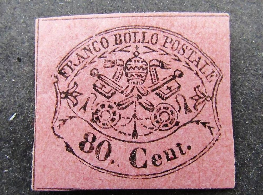 Alle Briefmarken: Briefmarke Kirchenstaat 1867 ungebraucht – Neu (gemäss Beschreibung) aus Neuhausen am Rheinfall von michip
