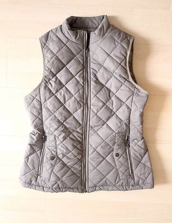 Gilet & Giacche senza maniche: Golfweste-Damengilet-hellgrau Gr. M neu – Nuovo (secondo la descrizione) da Schindellegi venduto da Moom1402