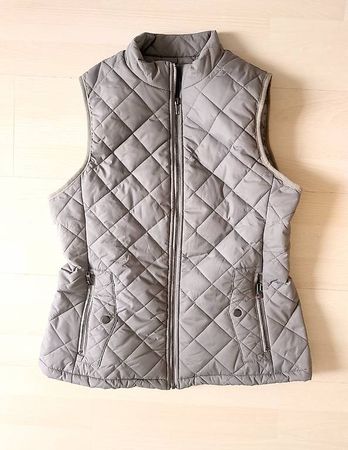 Golfweste-Damengilet-hellgrau Gr. M neu