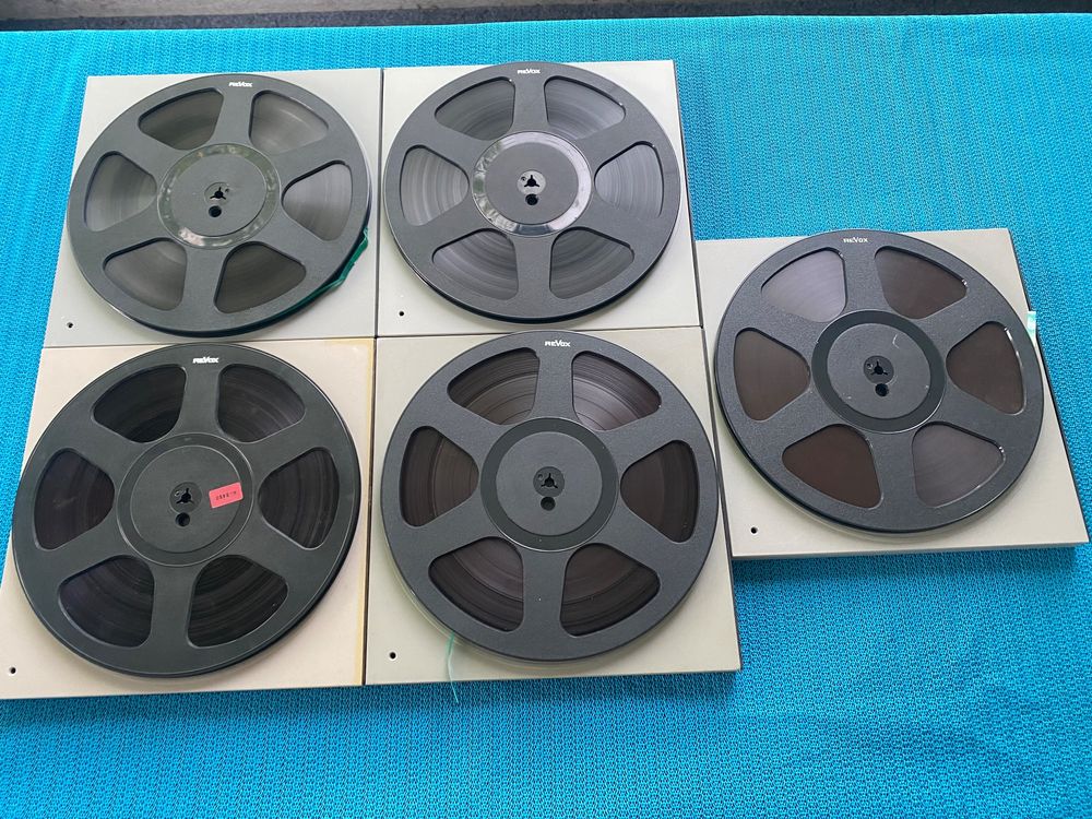 10,5-Zoll Leerbandspule - 3-Loch Design, Für 1/4-Zoll Bänder, Aluminium