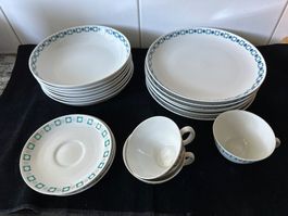 Langenthal-Geschirr 1964, 1966, 1967 und 1968 Vintage