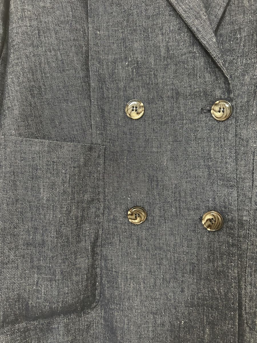 Giacche: Blazer doppiopetto in lino e cotone Max&Co, taglia 42 (IT) – Usato da Basel venduto da mel_5fzy 6