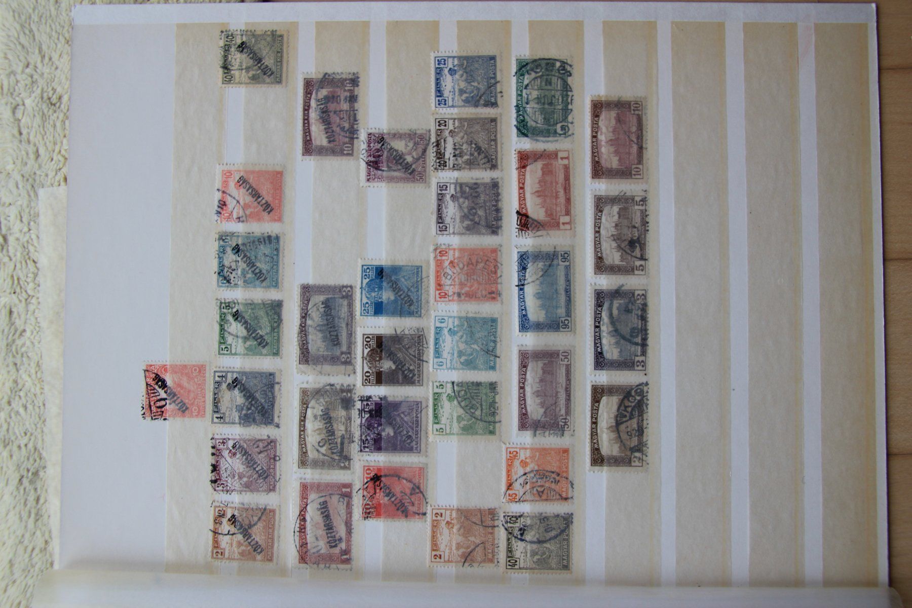 Alle Briefmarken: Ungarn Briefmarkensammlung – Gebraucht aus Schlieren von Sternstunde2 5
