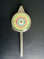 Curvimeter * vintage Landkarten Messer * couteau à cartes