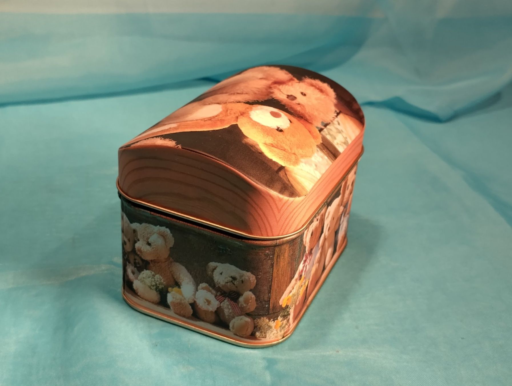Sonstige Dekorationen & Accessoires: Blechbüchse mit Teddybären – Gebraucht aus Bellach von JingleCherry 2