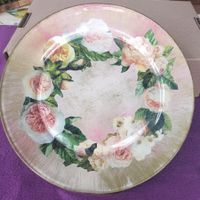 Assiette décorative