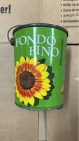 Vintage Blechdose Fondo Fino Sonnenblume
