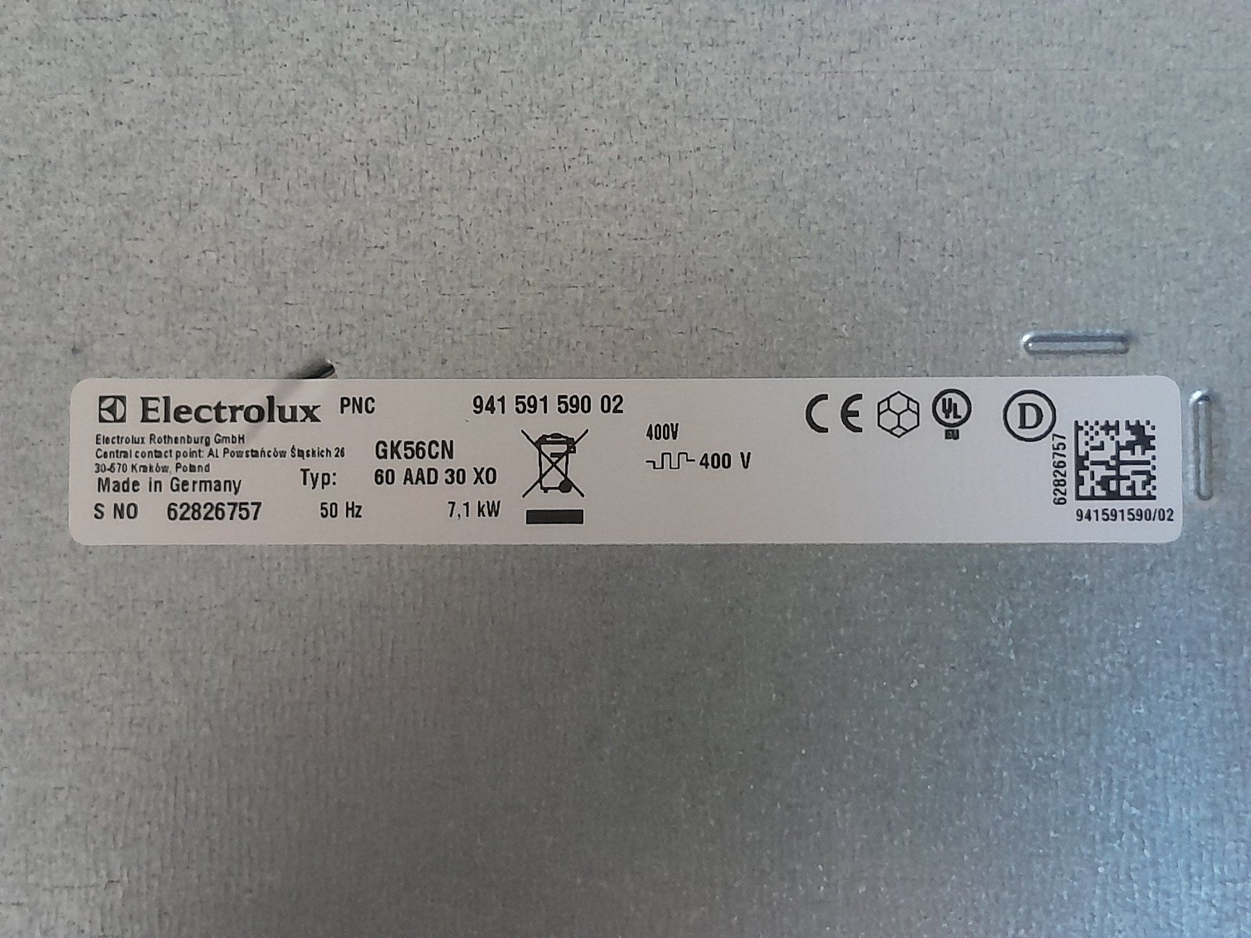 V-Zug Cucine: Glaskeramik Kochfeld Elektrolux – Usato da Zürich venduto da raphahello 6