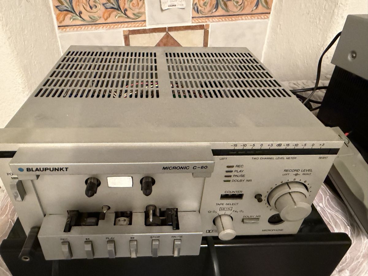 Blaupunkt Registratori: Blaupunkt RC-60 seltene Tapedeck – Difettoso da Trimbach venduto da SABO-61 7