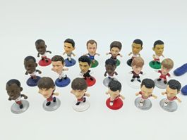 18 Fussballstars Figuren Sammlerfiguren