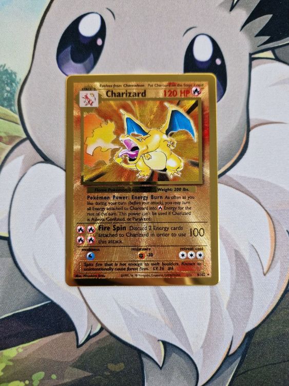 Charizard + Pikachu Gold Karte aus der UPC Celebration | Acheter sur