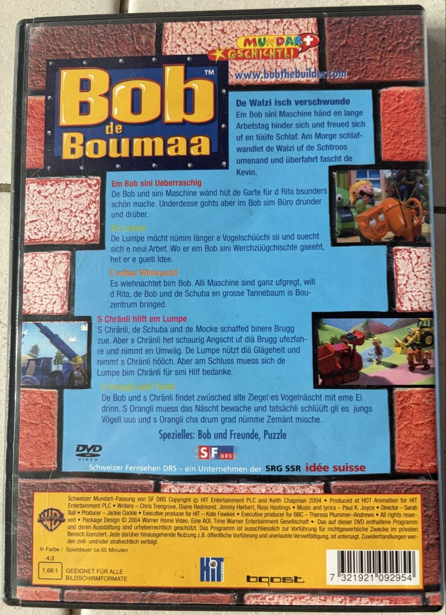 Tous les DVDs: Bob dr Boumaa Filme – D'occasion à Wichtrach par angizmo 1