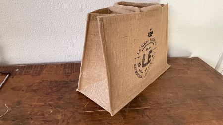 Le Silpo Delicacy Tasche Jute Neu 48x34x20cm