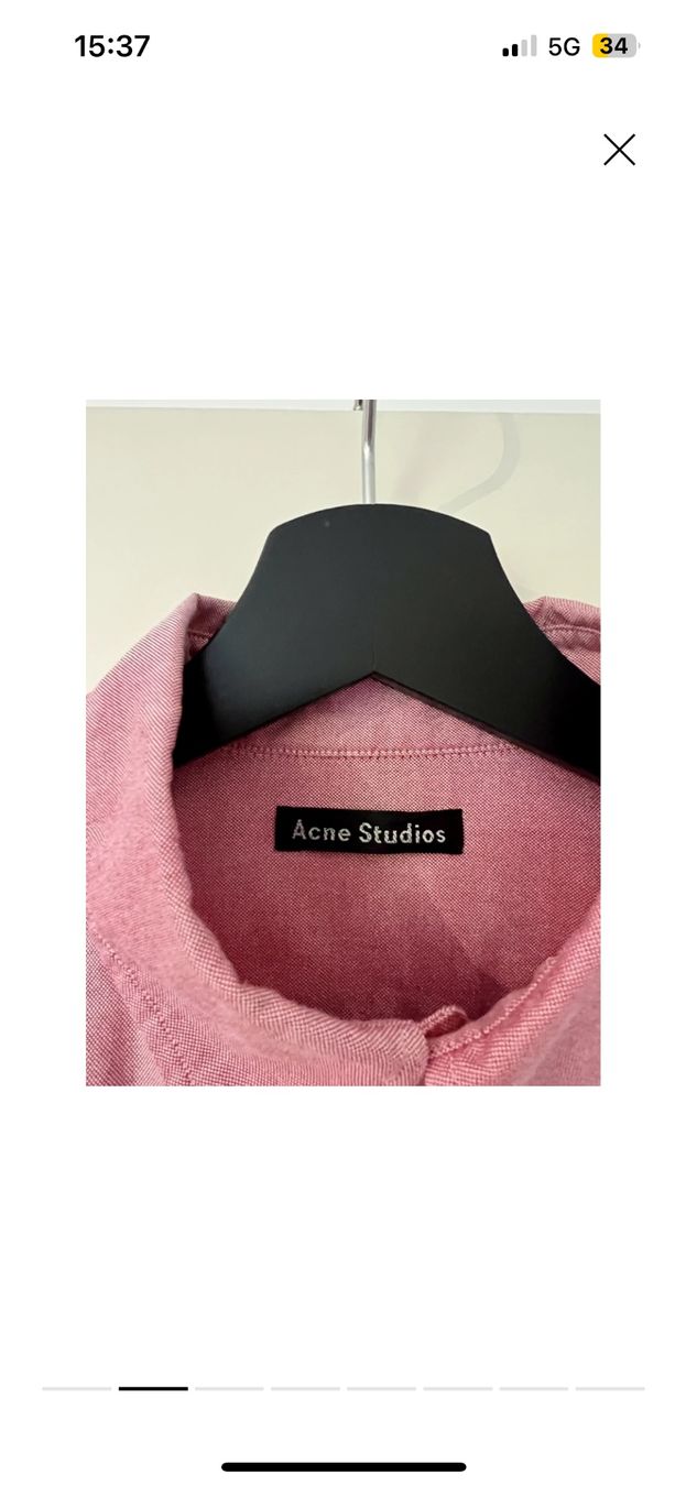 Camicette: ACNE STUDIOS Rosa Hemd (neu) – Nuovo e nell'imballaggio originale da Zurich venduto da Jul_wr5m 1