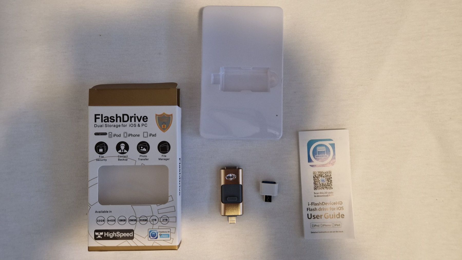 USB Sticks: FlashDrive 128GB LXM, Dual Storage, iOS & PC – Neuf avec emballage d'origine à Laufen par nostalgie0811 1