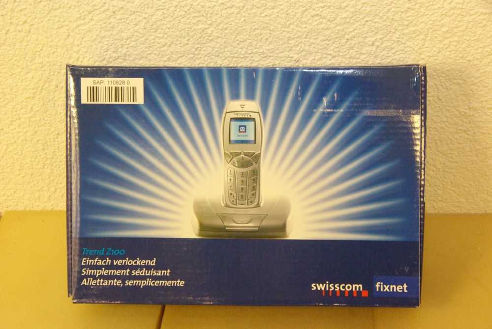 Swisscom fixnet Telefon Trend Z100 (Neu und originalverpackt) in ...