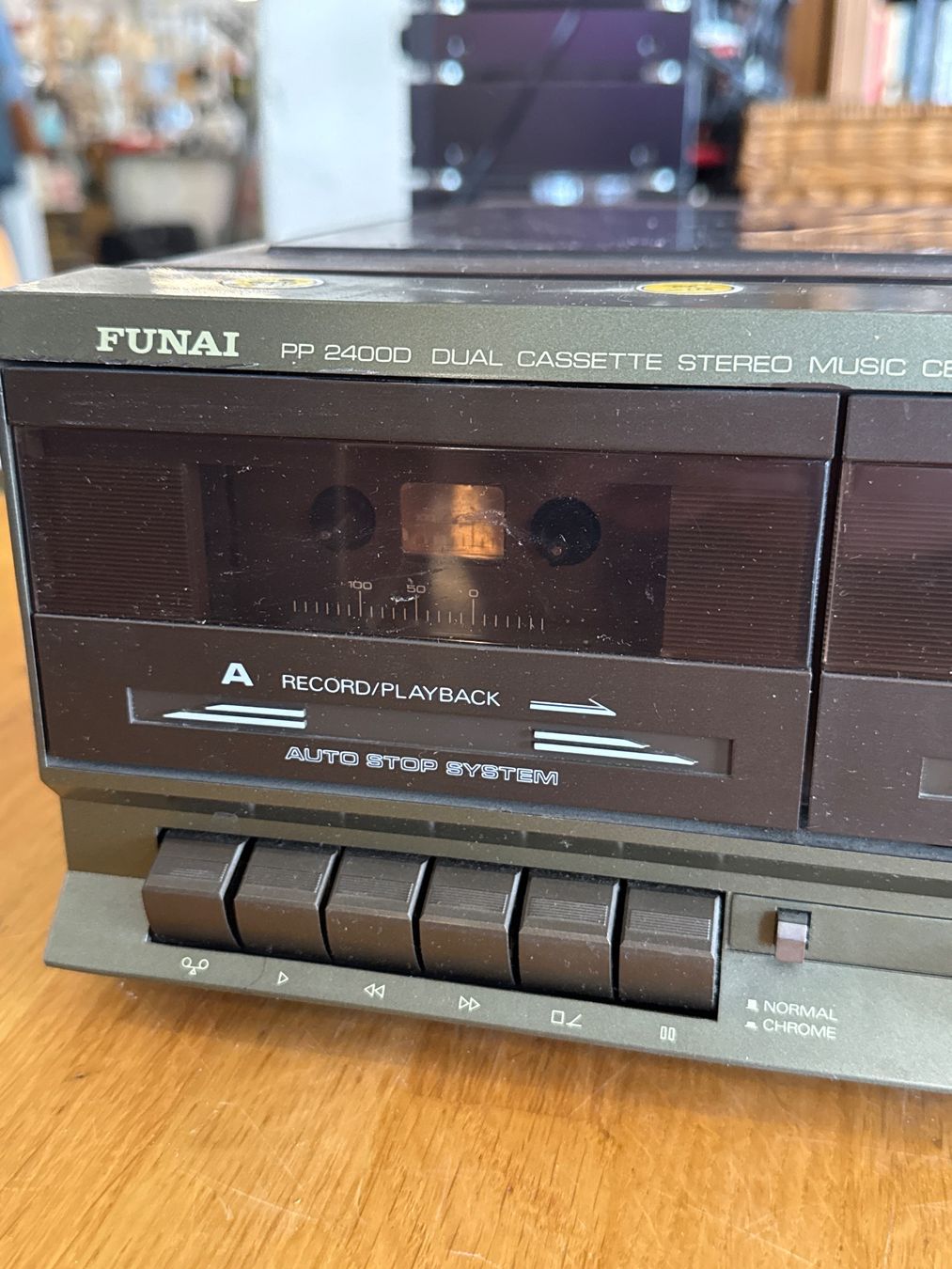 Funai Lettore multimediale & Streamer: Fundai PP2400D Dual Cassette – Usato da Pratteln venduto da Cartonsducoeur_bl 4