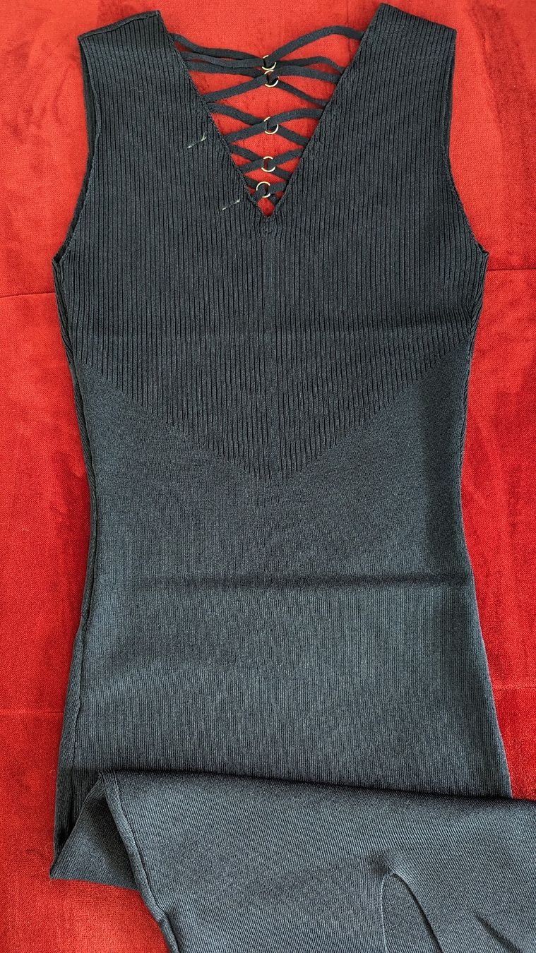 Vestiti: Neu! Elegantes Dunkelblaues Kleid. – Nuovo e nell'imballaggio originale da Winterthur venduto da losa_p966 6