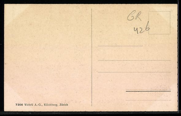 Cartes postales: St. Moritz-Dorf, Ortsansicht mit Piz Lan – D'occasion à Berlin par bartko-reher 1
