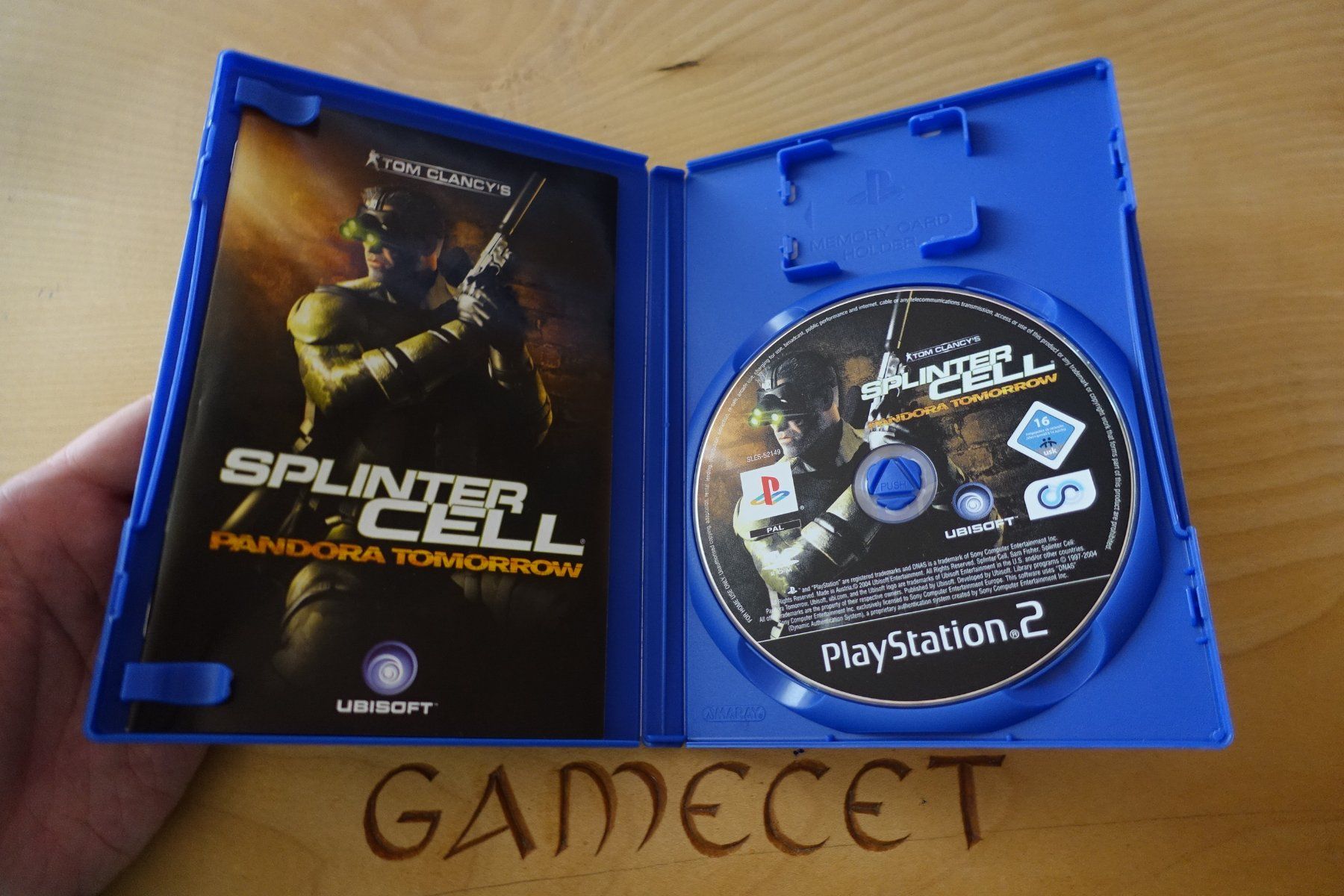 Sony Spiele: Tom Clancy's Splinter Cell: Pandora Tomorrow – Gebraucht aus Steinach von Gamecet 3