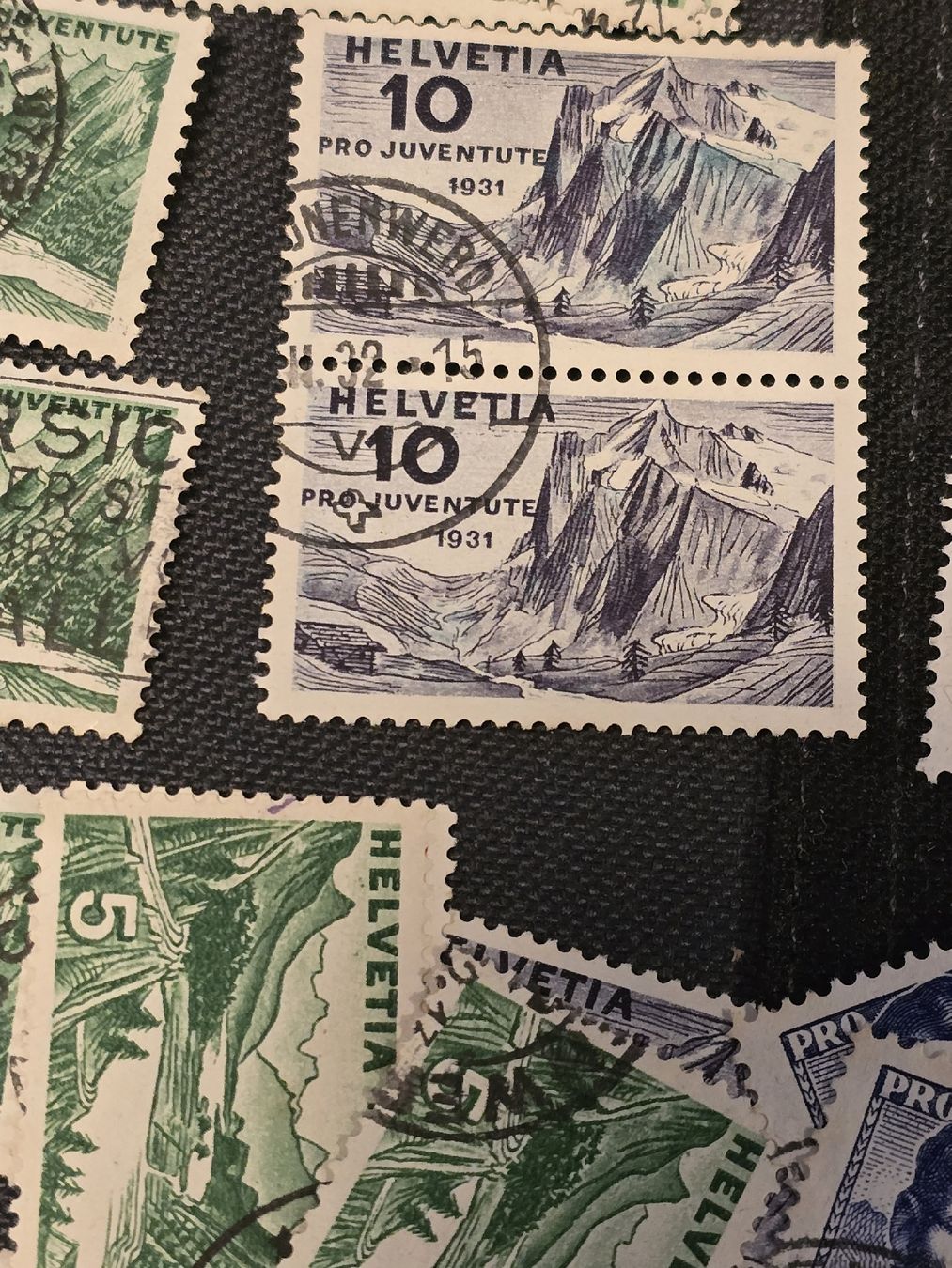 Tutti i francobolli: 1931 Pro Juventute Briefmarken Sammlung – Usato da Baden venduto da swiss-alps 3