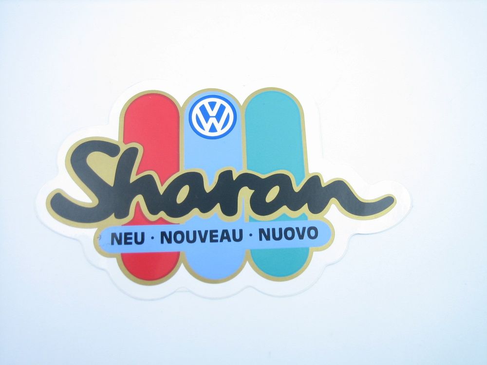 VW Sharan Aufkleber / Sticker (Gebraucht) in Zürich für CHF 1.5 – mit ...