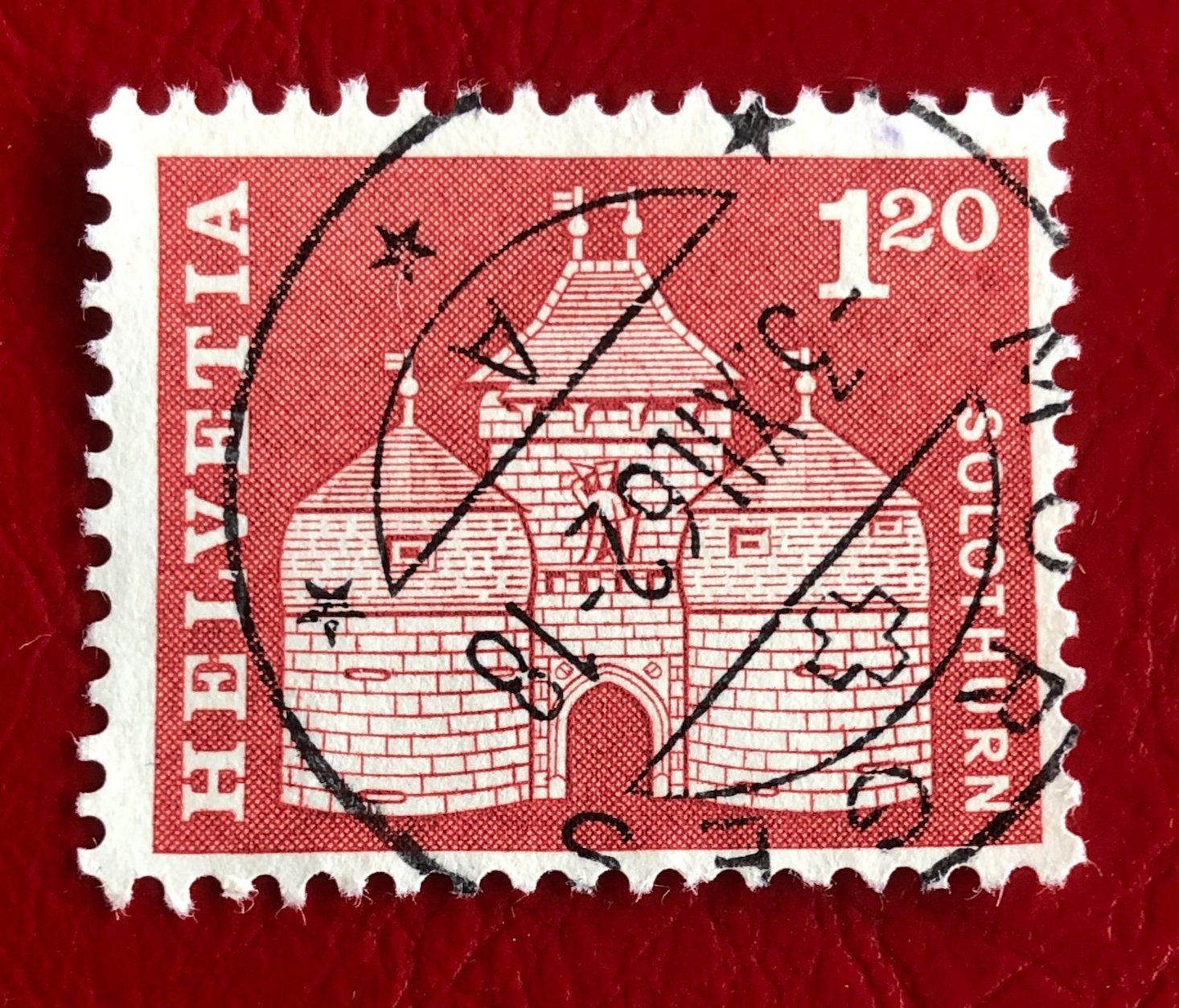 Tutti i francobolli: NR.370 BRIEFMARKEN GESTEMPELT   – Usato da Aarau venduto da Billa007