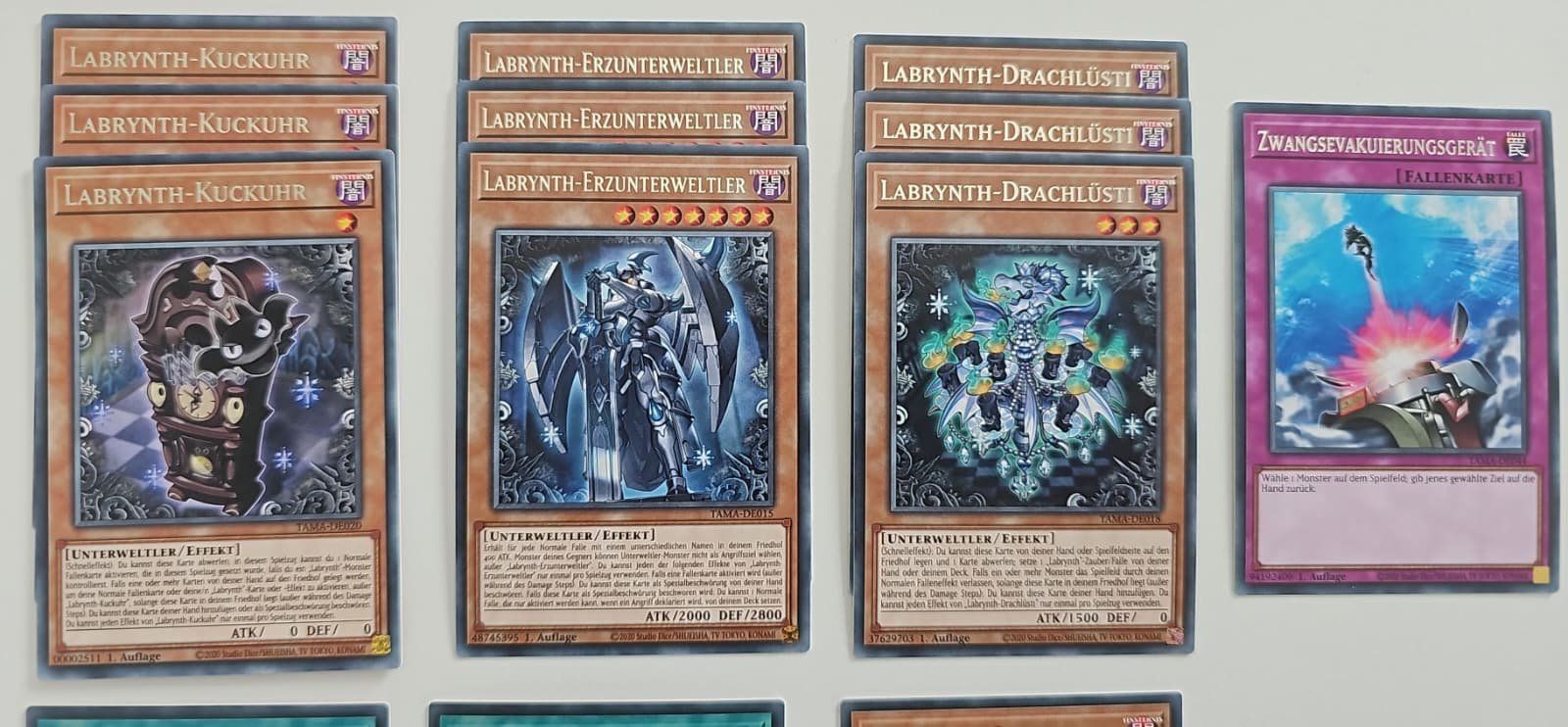 Yugioh Carte collezionabili: Yugioh Labyrinth Core Sammlung – Nuovo e nell'imballaggio originale da Chur venduto da -NewERA- 3