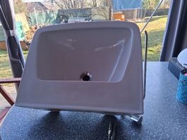 Gebrauchtes Lavabo / Waschbecken Keramik, Weiss, ca. 53 x 42
