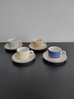 Villeroy&Boch. 4er Set zusammen Tasse mit Untertasse.