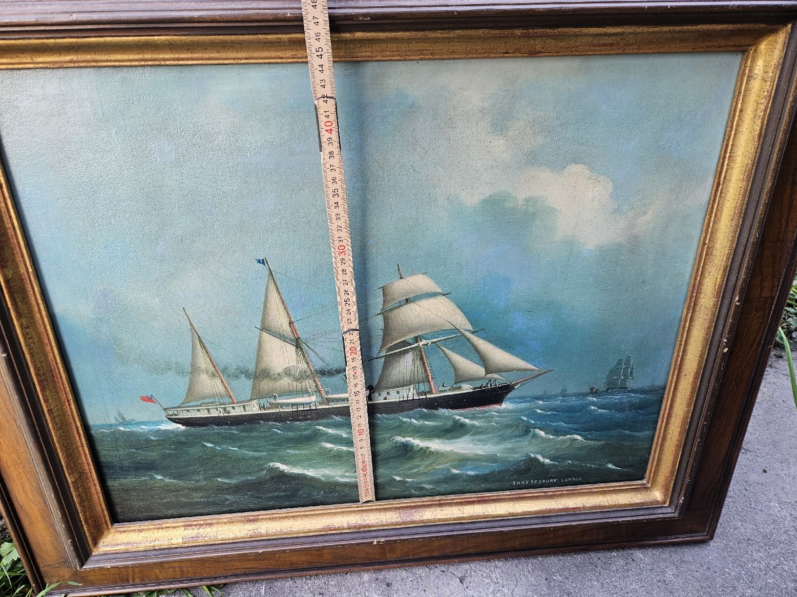 Dipinti: gemälde schiff – Usato da Schwellbrunn venduto da Omega-alpha 3