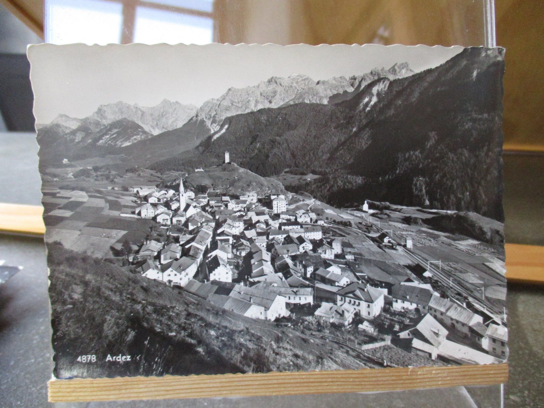 Cartoline postali: Ardez Engadin 1953 Postkarte  2 – Usato da Felsberg venduto da sanwill