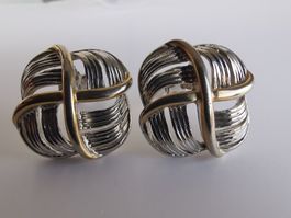 Boucles d'oreille clip/ Ohrringe Clip/ Orecchini