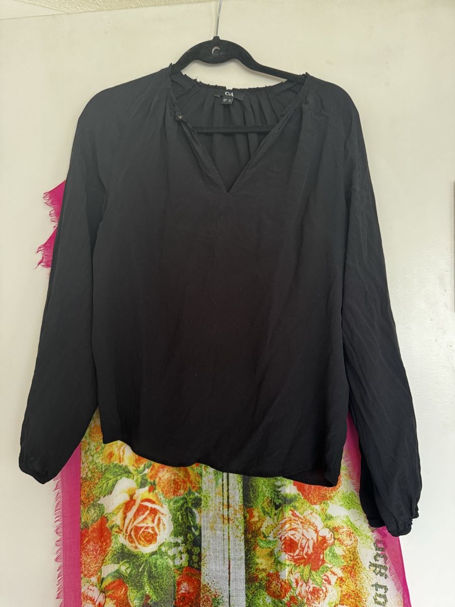 C&A Camicette: Blouse noir C&A taille 40 – Nuovo (secondo la descrizione) da Martigny venduto da ber_tdz7