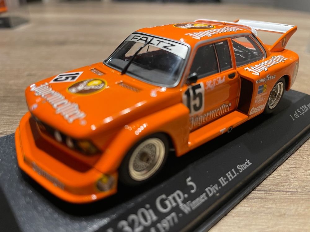 Kit Artisanal Schuco BMW 320i E21 #4 DRM 1977 - Team Warsteiner - 1/43