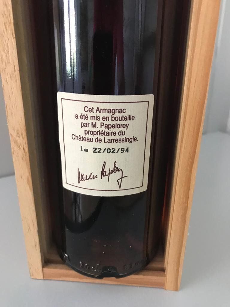 Spirituosen: ARMAGNAC Jg. 1951 Larressingle – Neu und originalverpackt aus Bern von thelabe 1