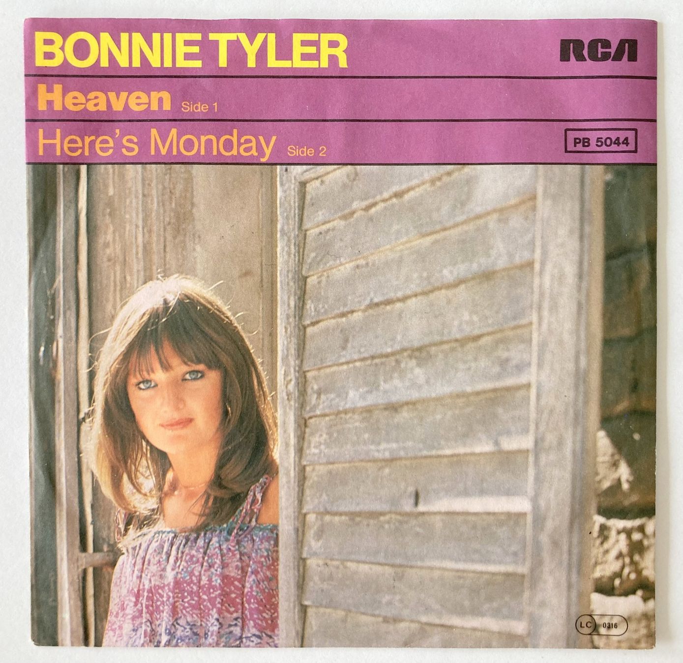 Vinyles: BONNIE TYLER - HEAVEN – D'occasion à Bottens par hotter-than-hell