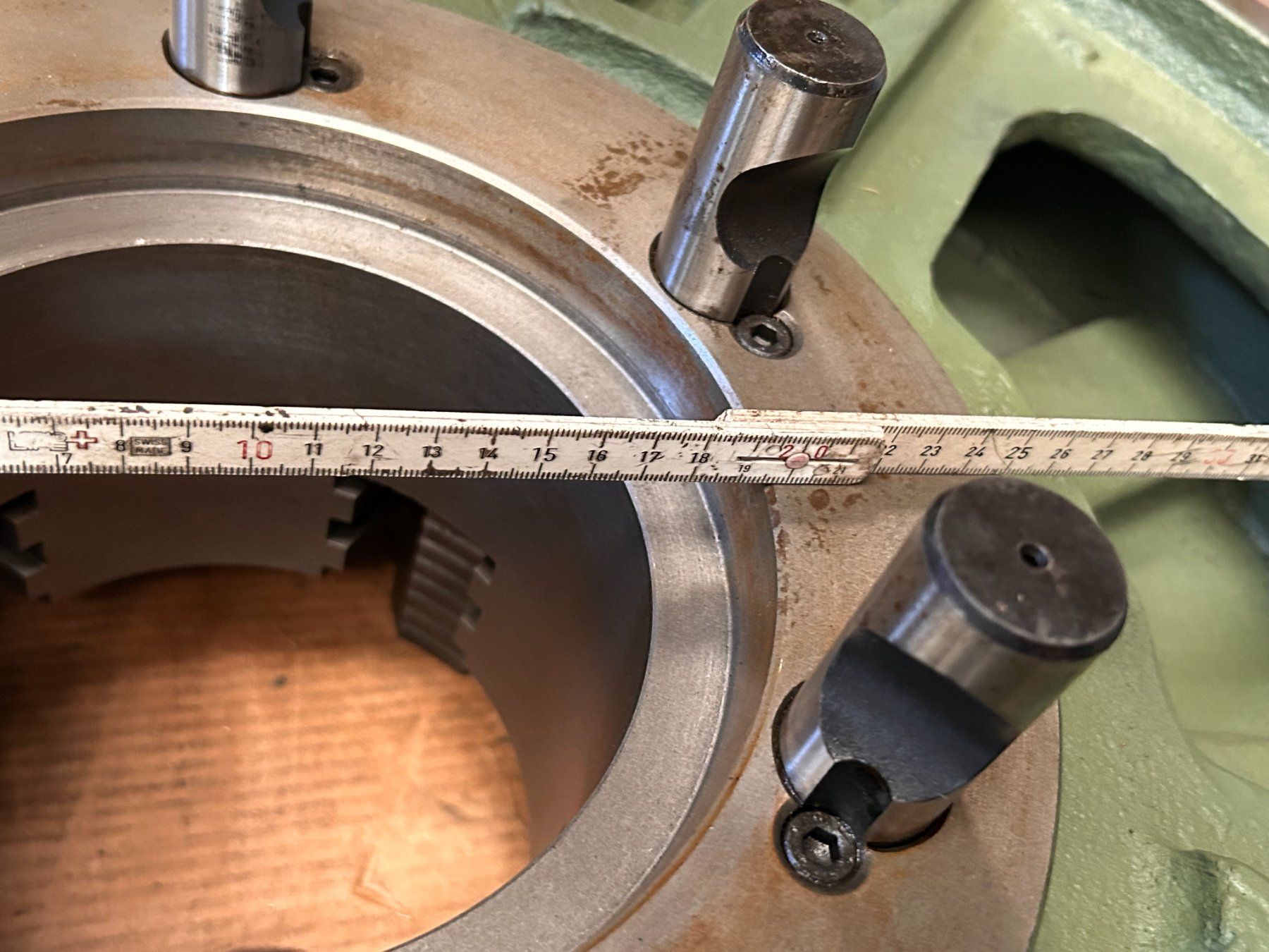 Alle Maschinen: 4 Backen Planscheibe D 800 – Gebraucht aus Münchenstein von fransch 6