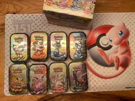 Prismatic Evolutions: Mini Tin Display all Artwork EN ab 1🔥